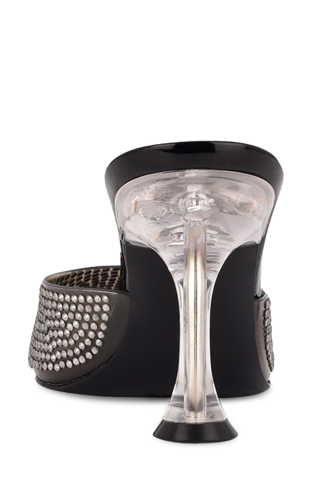 Nine West Hott Embellished Pointed Toe Mule, Alternate, color, 