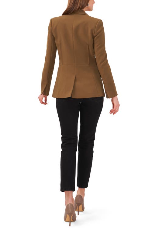 1.state Hidden Placket Classic Blazer In Beech