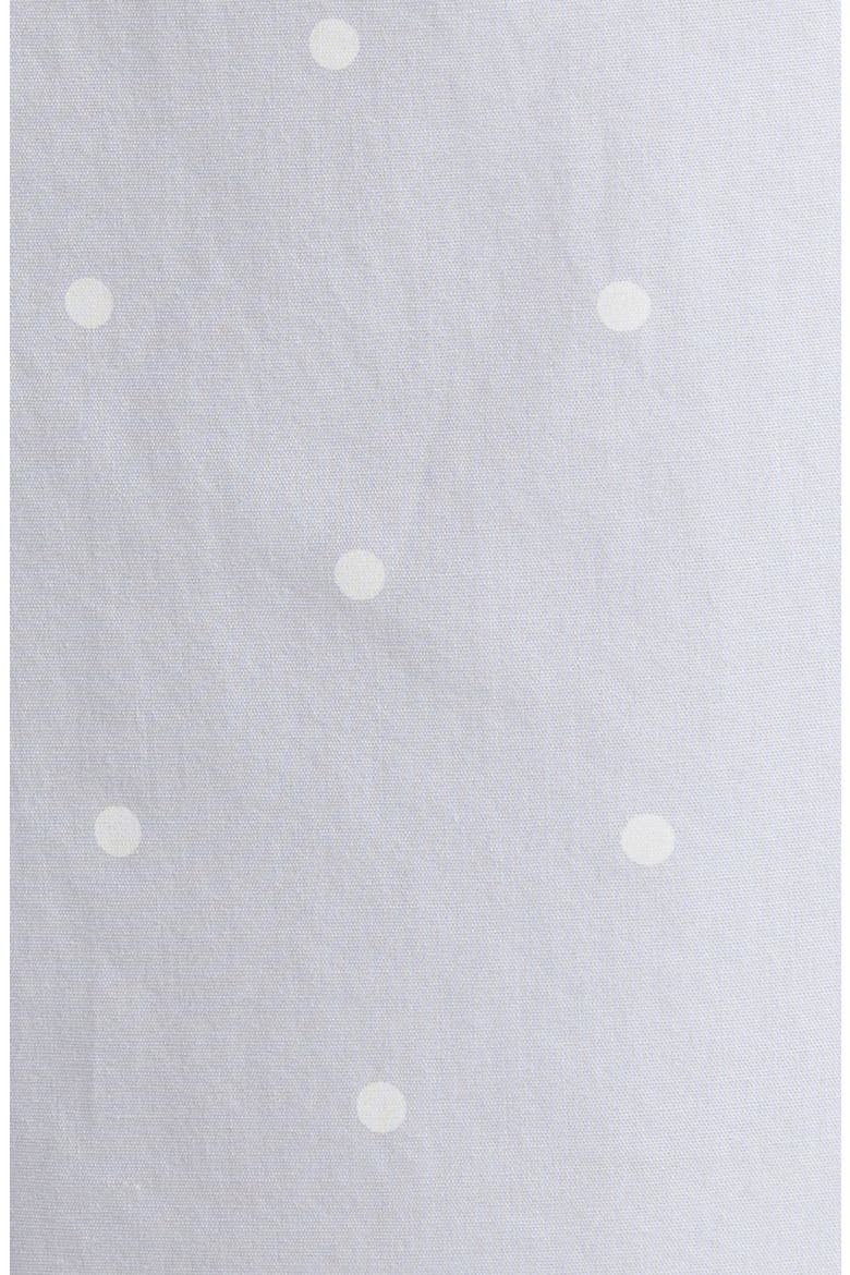 Gingham Cotton Pajamas, Alternate, color, BLUE- IVORY CLASSIC DOT