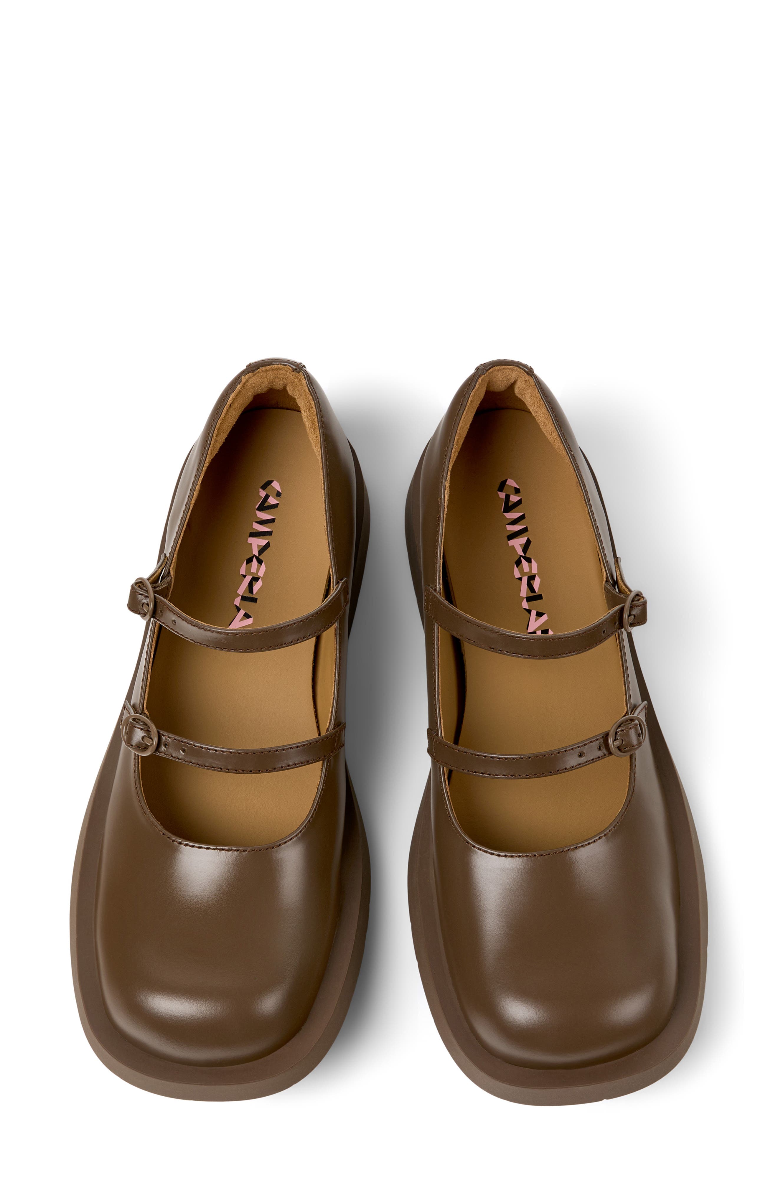 CAMPERLAB 1978 Mary Jane Flat, Alternate, color, Medium Brown