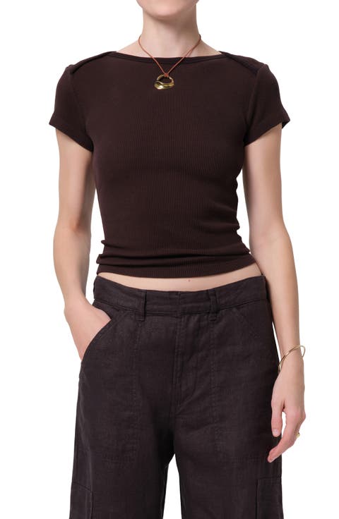 Waffle Knit Cotton Baby Tee