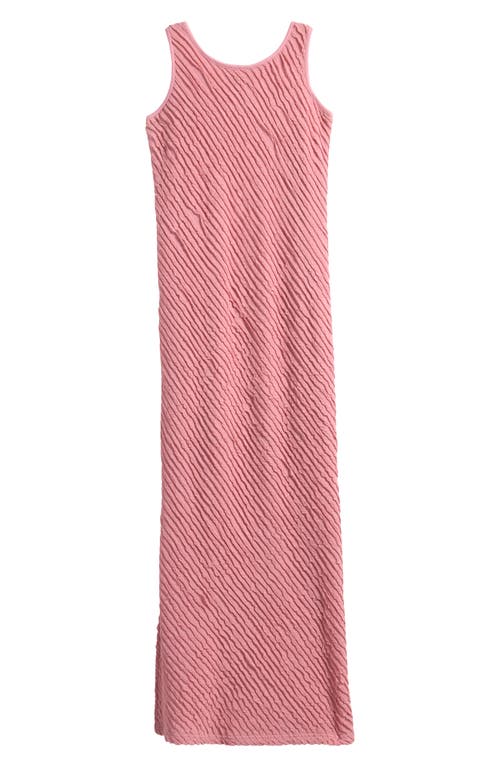 Ava & Yelly Kids' Ruffle Maxi Slipdress In Mauve
