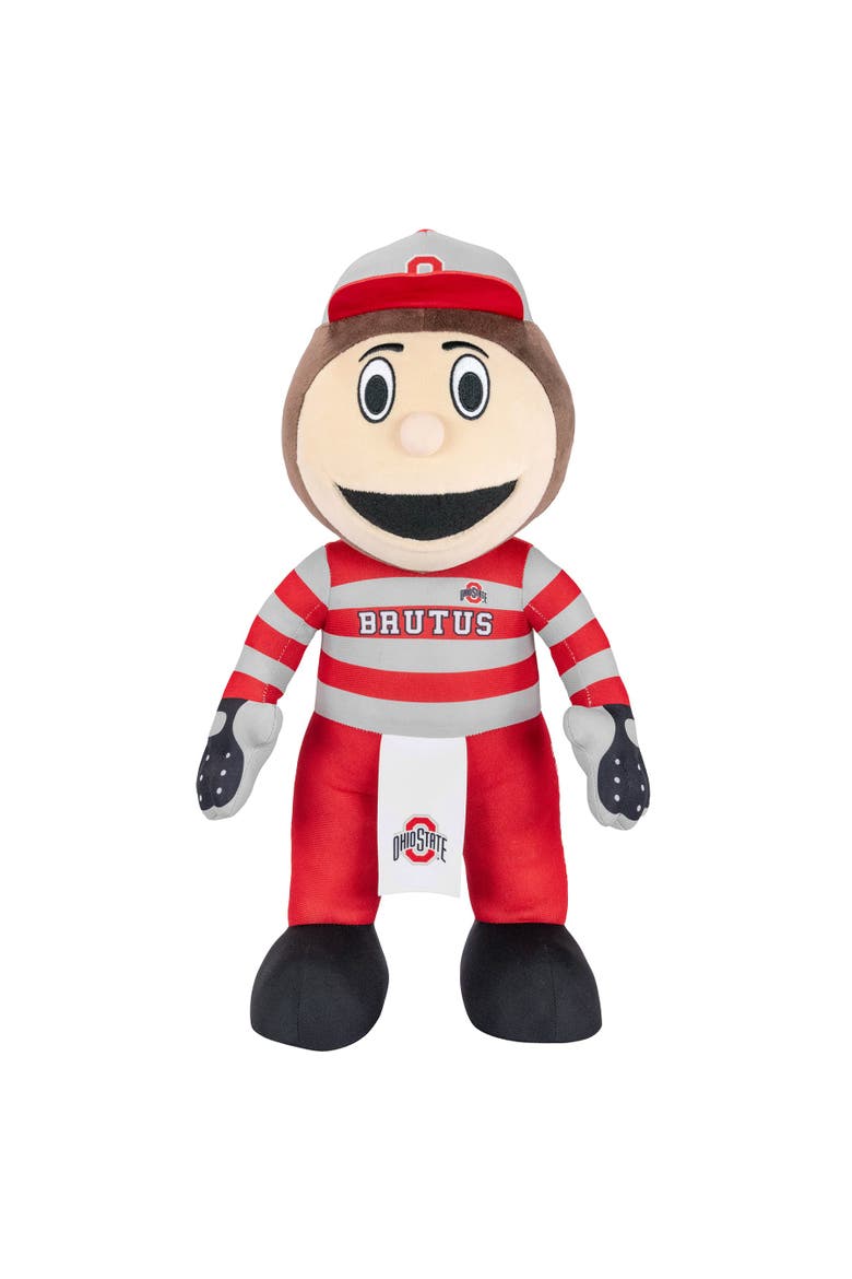 Ohio State Buckeyes Brutus 18" Jumbo Mascot Plush Figure, Main, color, None