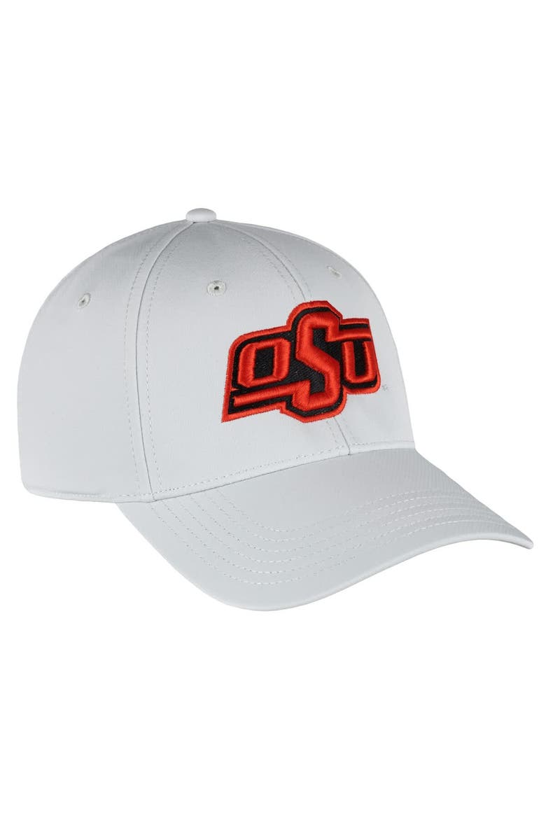 Men's Ahead  Stone Oklahoma State Cowboys Stratus AeroSphere Adjustable Hat, Main, color, Stone