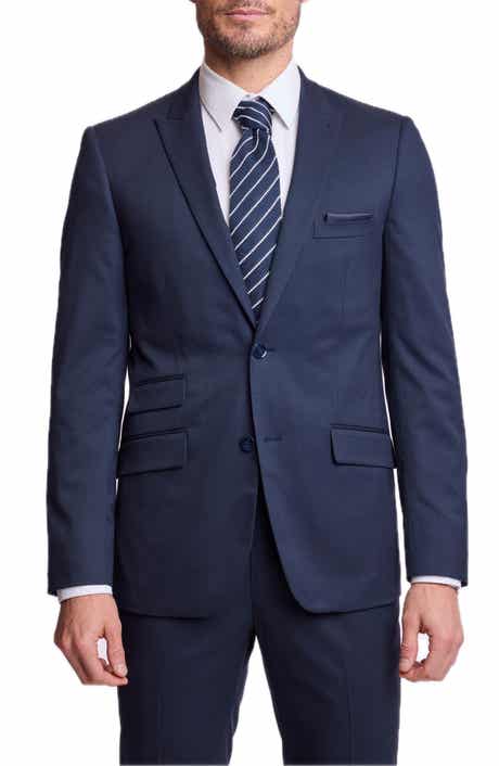 Ashton Slim Peak Lapel Suit Jacket