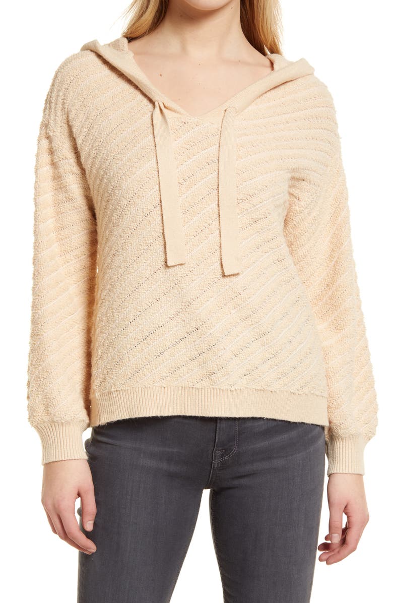 Wit & Wisdom Sweater Hoodie, Main, color,