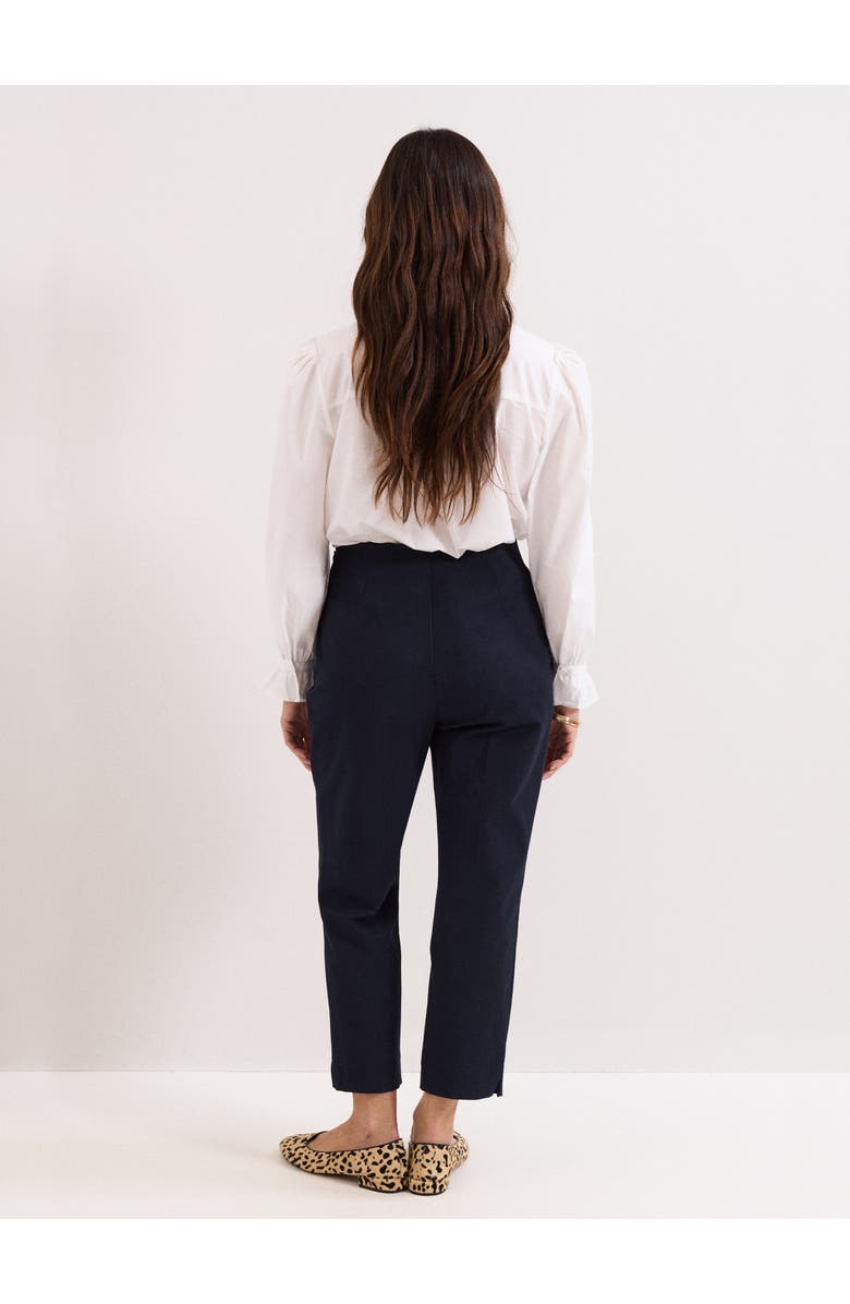 Phase Eight Miah High Rise Cropped Trousers, Alternate, color, Navy
