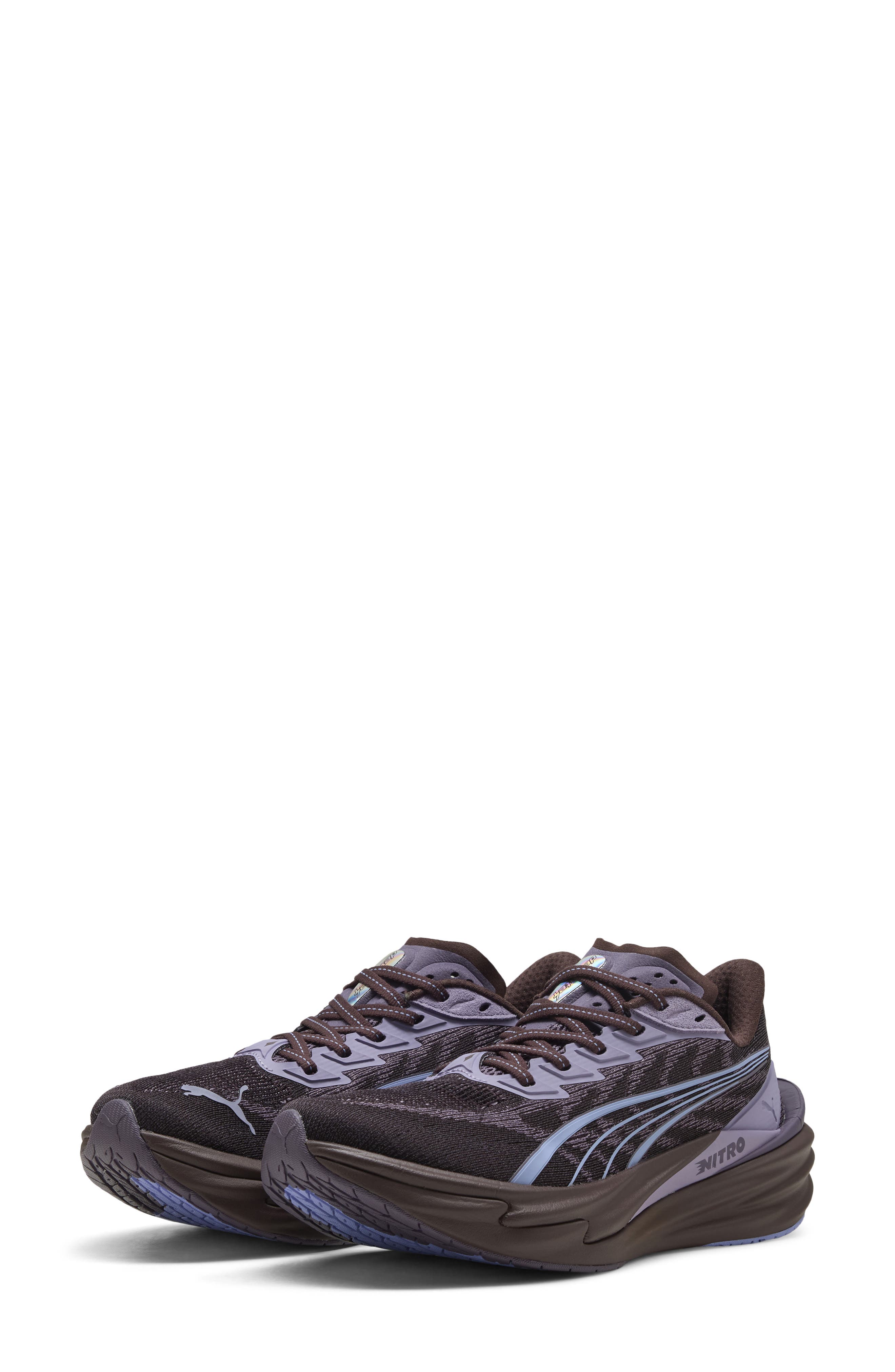 CHOCOLATE/ PURPLE CHARCOAL