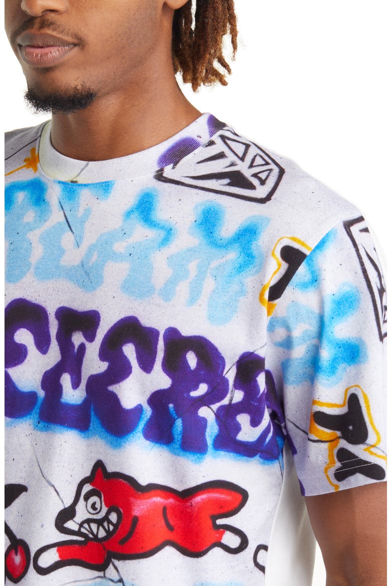 Lion Graphic Tee, Alternate, color, WHITE