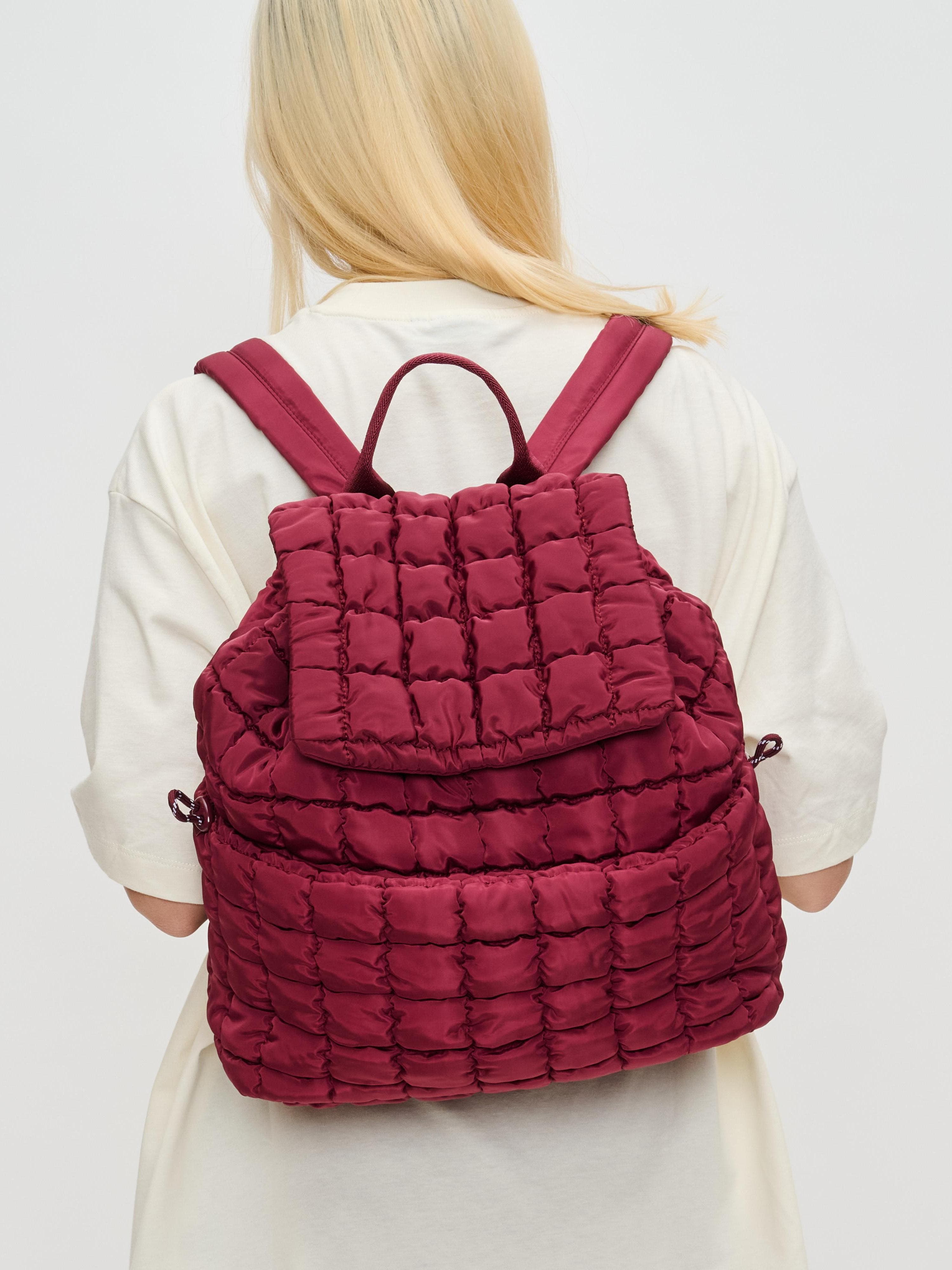 Vitality - Backpack, Alternate, color, Burgundy