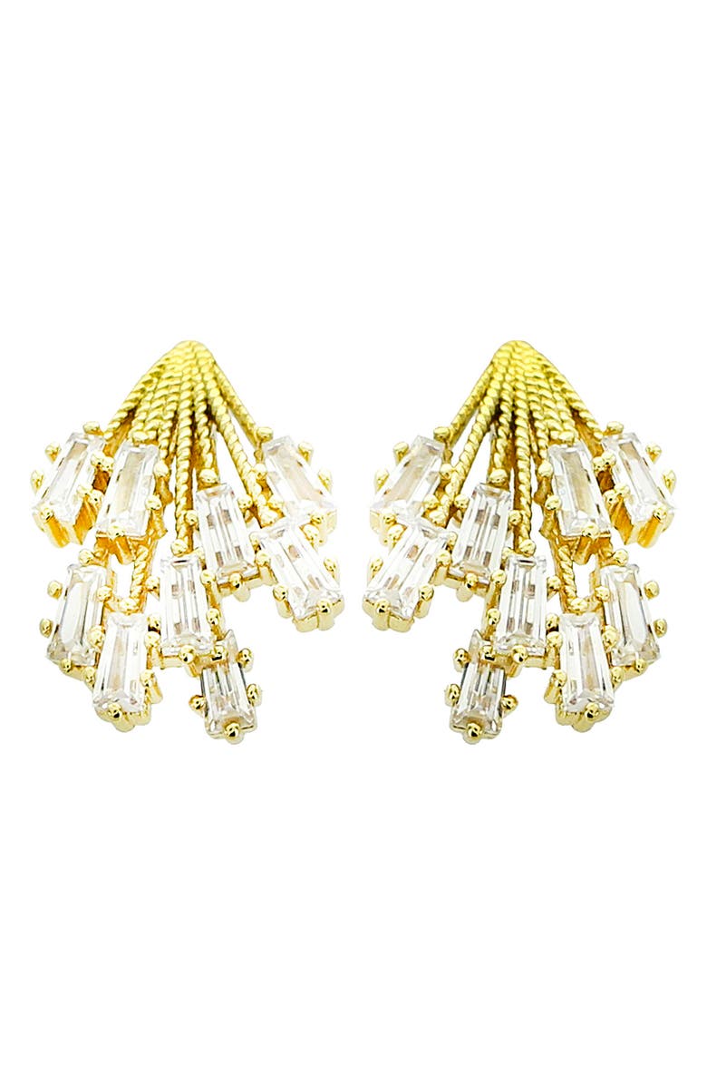 Panacea Crystal Cluster Earrings, Main, color, 