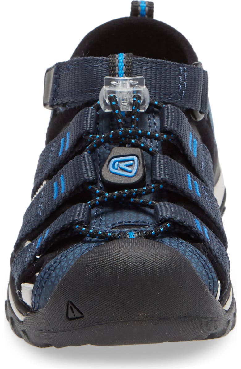 KEEN Kids' Newport Neo H2 Water Friendly Sandal, Alternate, color, Blue Nights/ Brilliant Blue