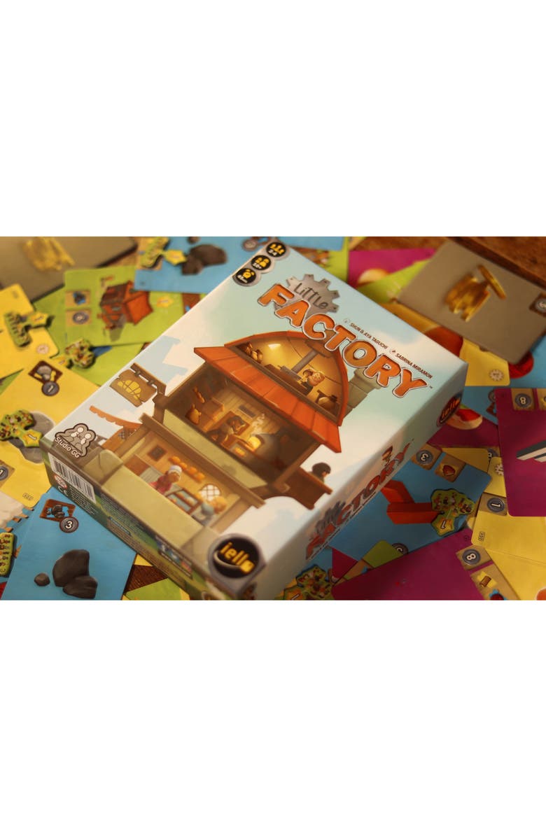 IELLO Little Factory Resource Management & Building Card Game, Alternate, color, 