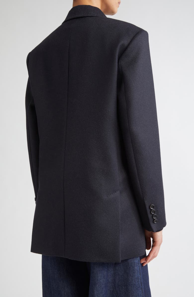 Olimpia Double Breasted Camel Hair Blazer