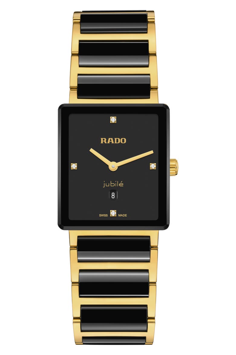 Integral Diamond Lacquer Watch, 31mm, Main, color, BLACK LACQUERED