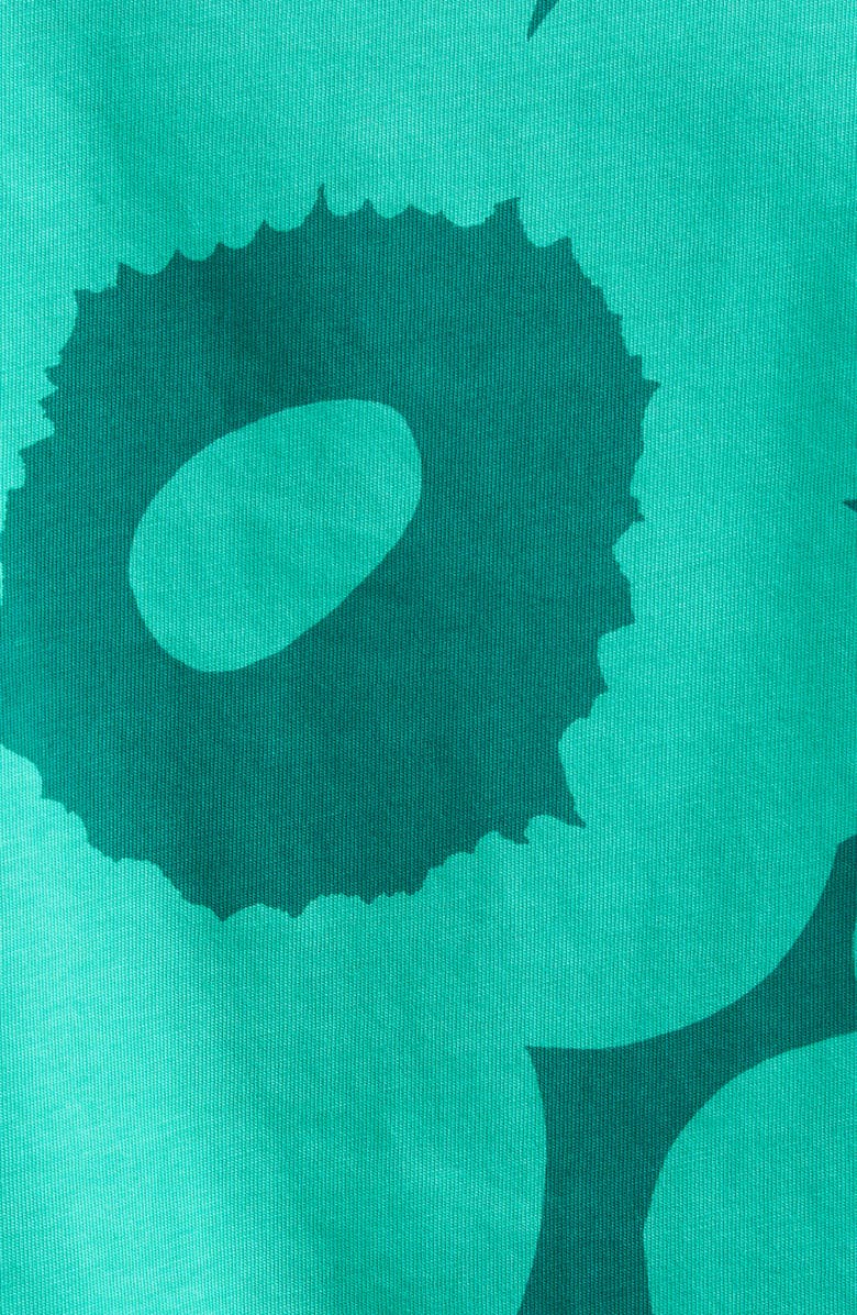 Marimekko Heleys Unikko Cotton T-Shirt, Alternate, color, Green Dark Green