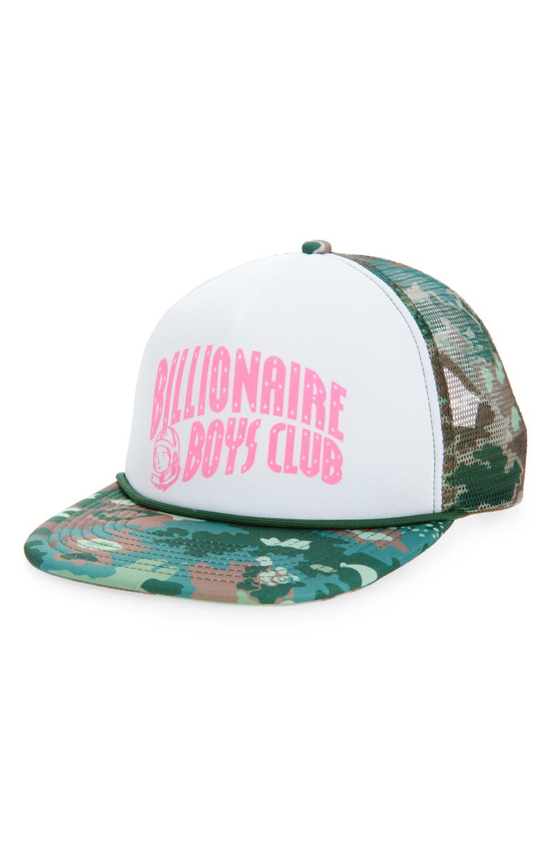 Billionaire Boys Club BB Cam Truck Trucker Hat, Main, color, 
