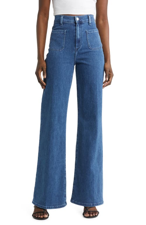 Le Jean Virginia Wide Leg Jeans in Love Song