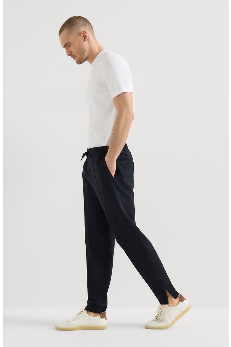 Trousers with crête, Alternate, color, Black