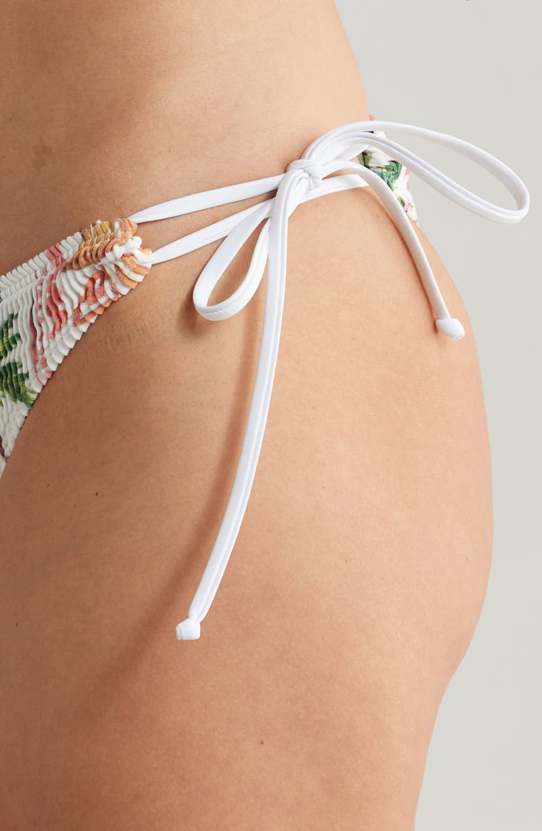 CLEONIE Brook Side Tie Bikini Bottoms, Alternate, color, Tropicana