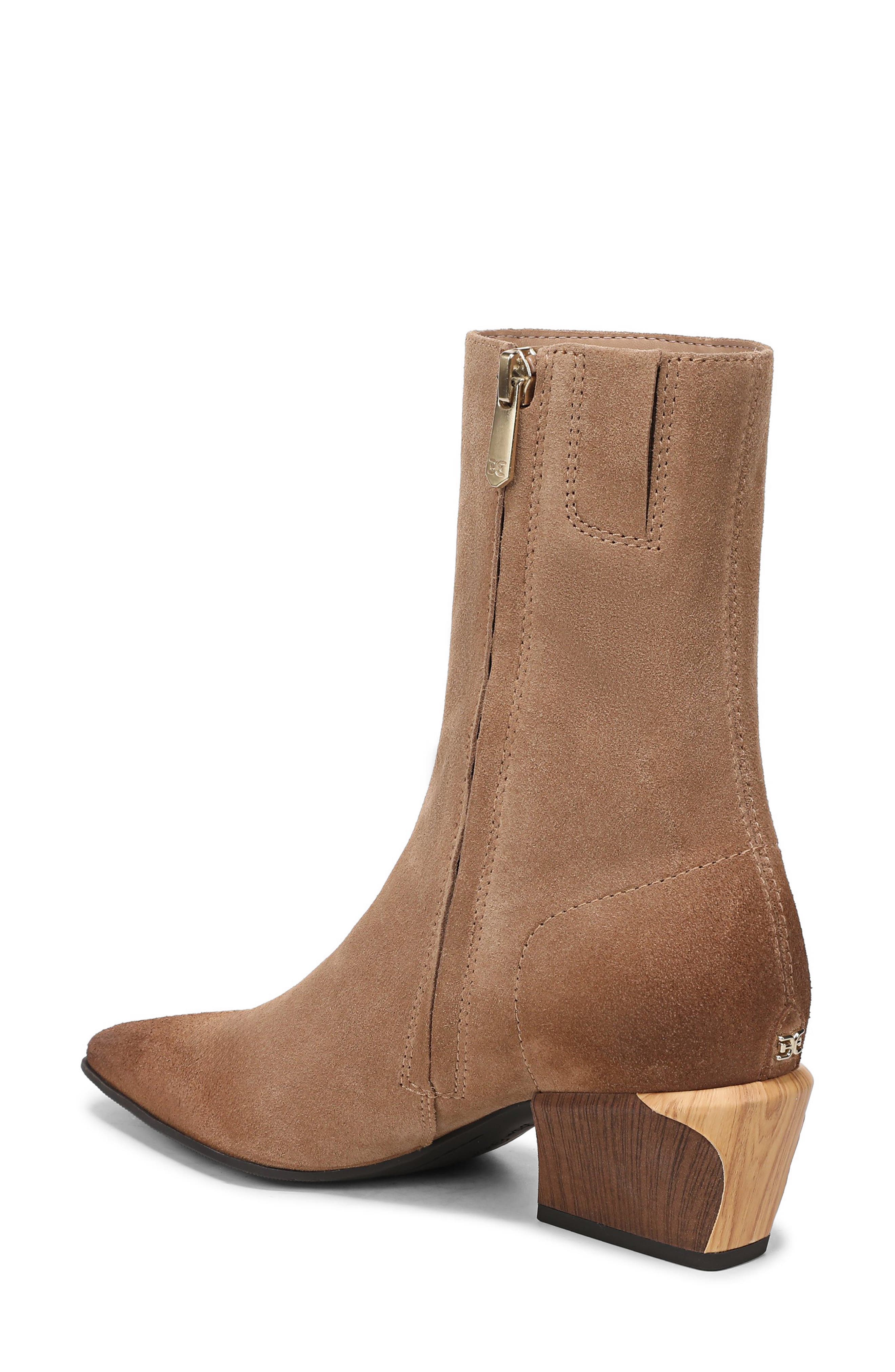 Harmony 2 Leather Bootie, Alternate, color, TRUFFLE BROWN