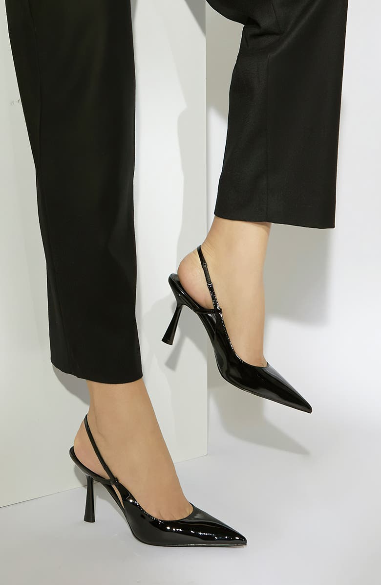Dune London Cabannas Slingback Pointed Toe Pump, Alternate, color,