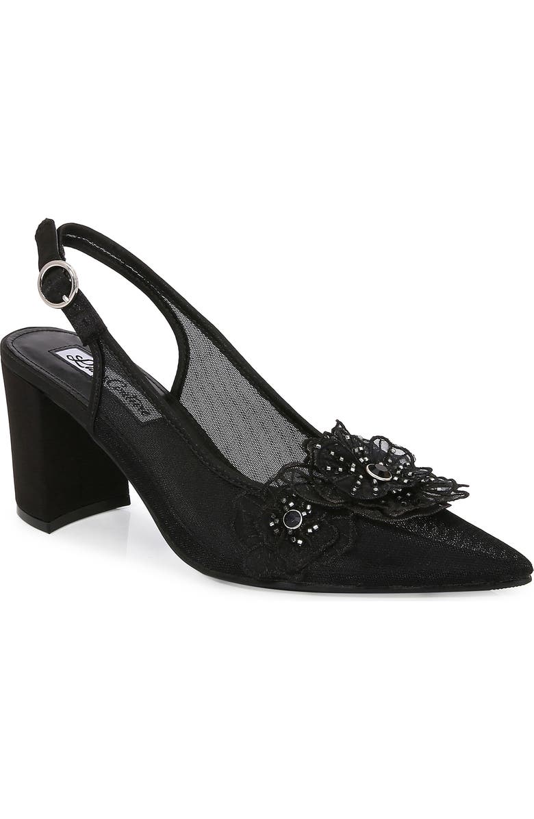 LADY COUTURE Ballroom Pointed Toe Slingback Pump, Main, color,