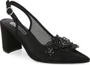 LADY COUTURE Ballroom Pointed Toe Slingback Pump