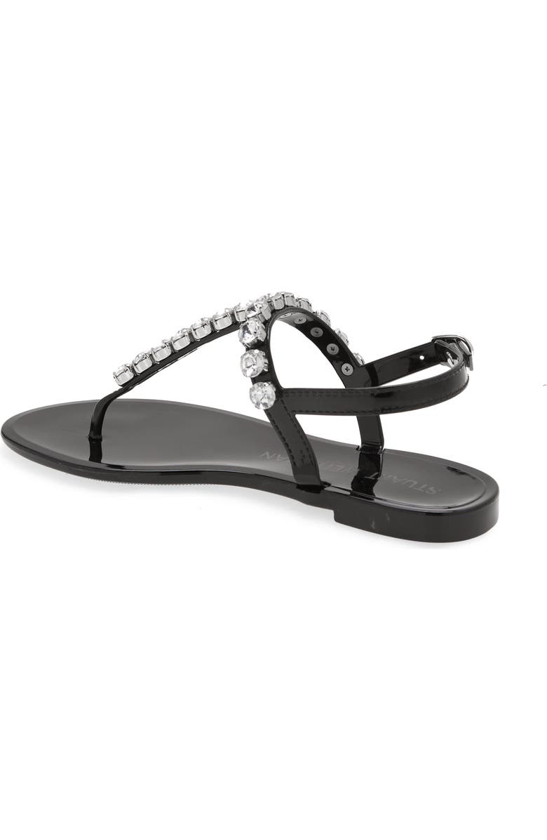 Stuart Weitzman Jaide Round Jewel Jelly Flat, Alternate, color,