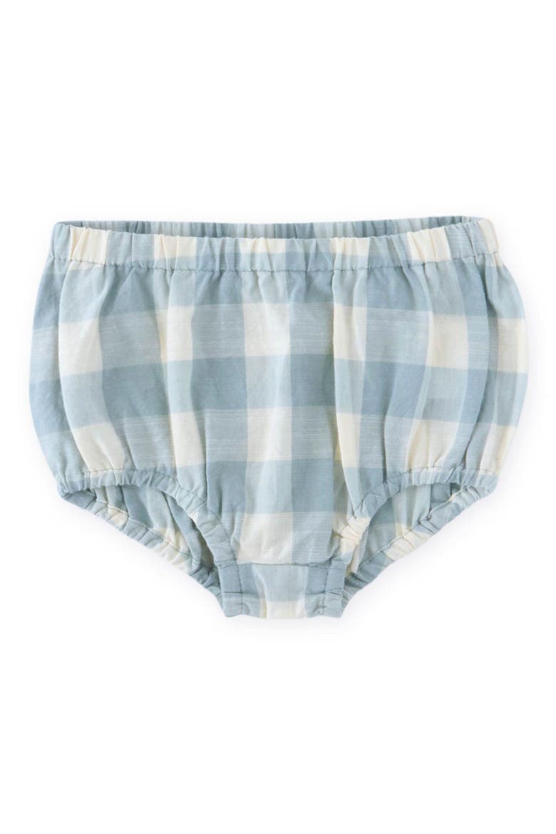 Check Organic Cotton Bloomers, Main, color, POND