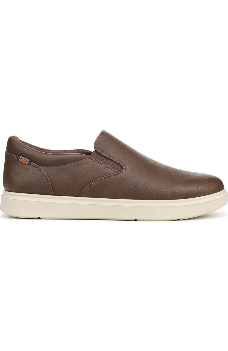 Dr. Scholl's City Cloud Slip-On Sneaker, Alternate, color, Dark Brown Faux Leather