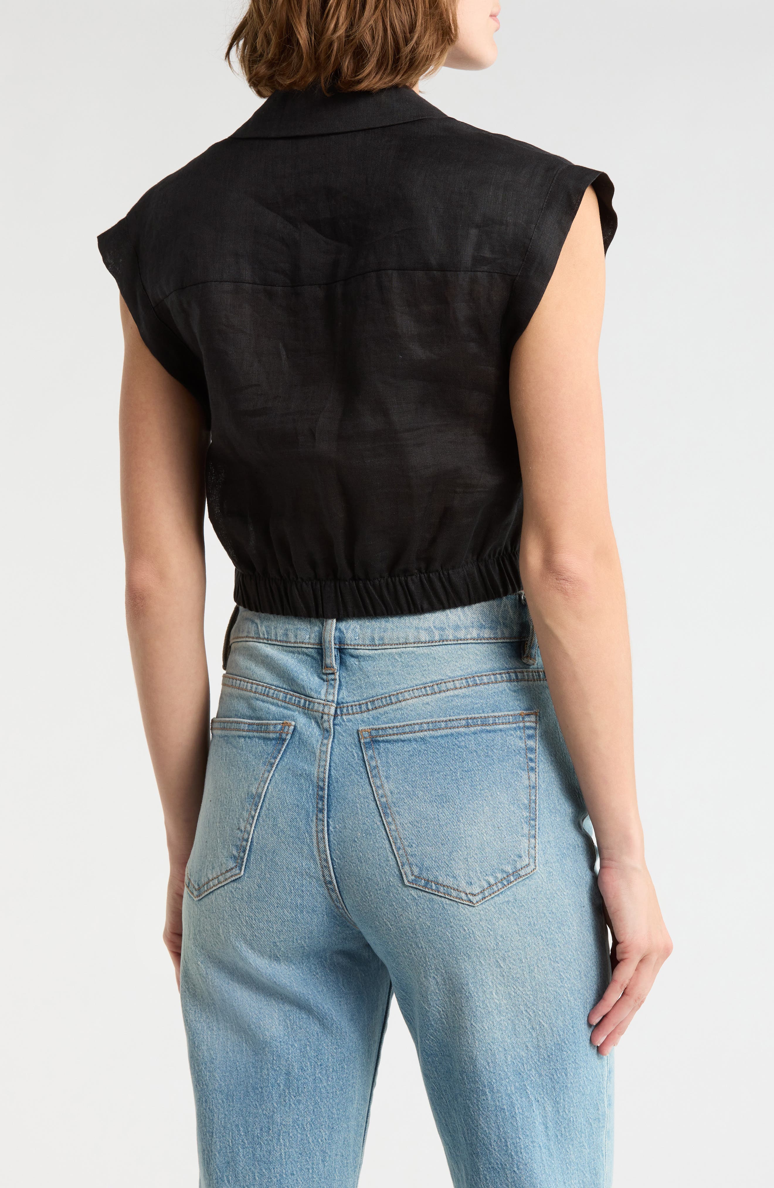 Mila Deep-V Twist Top - image 2