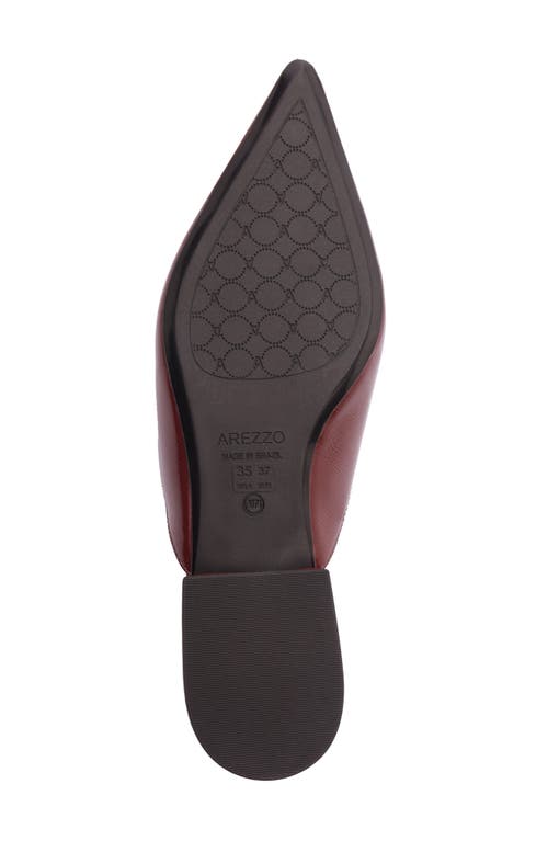 Arezzo Fallon Pointed Toe Slingback Flat