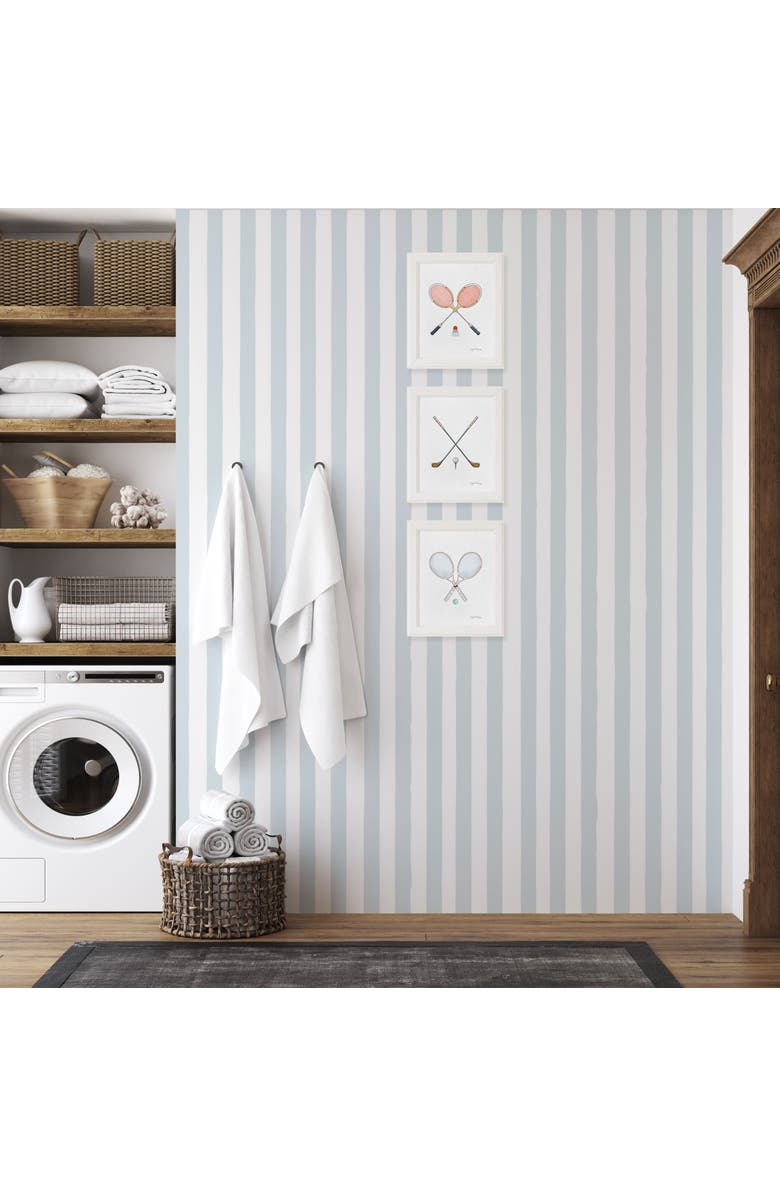 Ramus & Co Tennis Framed Museum Quality 8" x 10" Art Print, Alternate, color, Multicolored