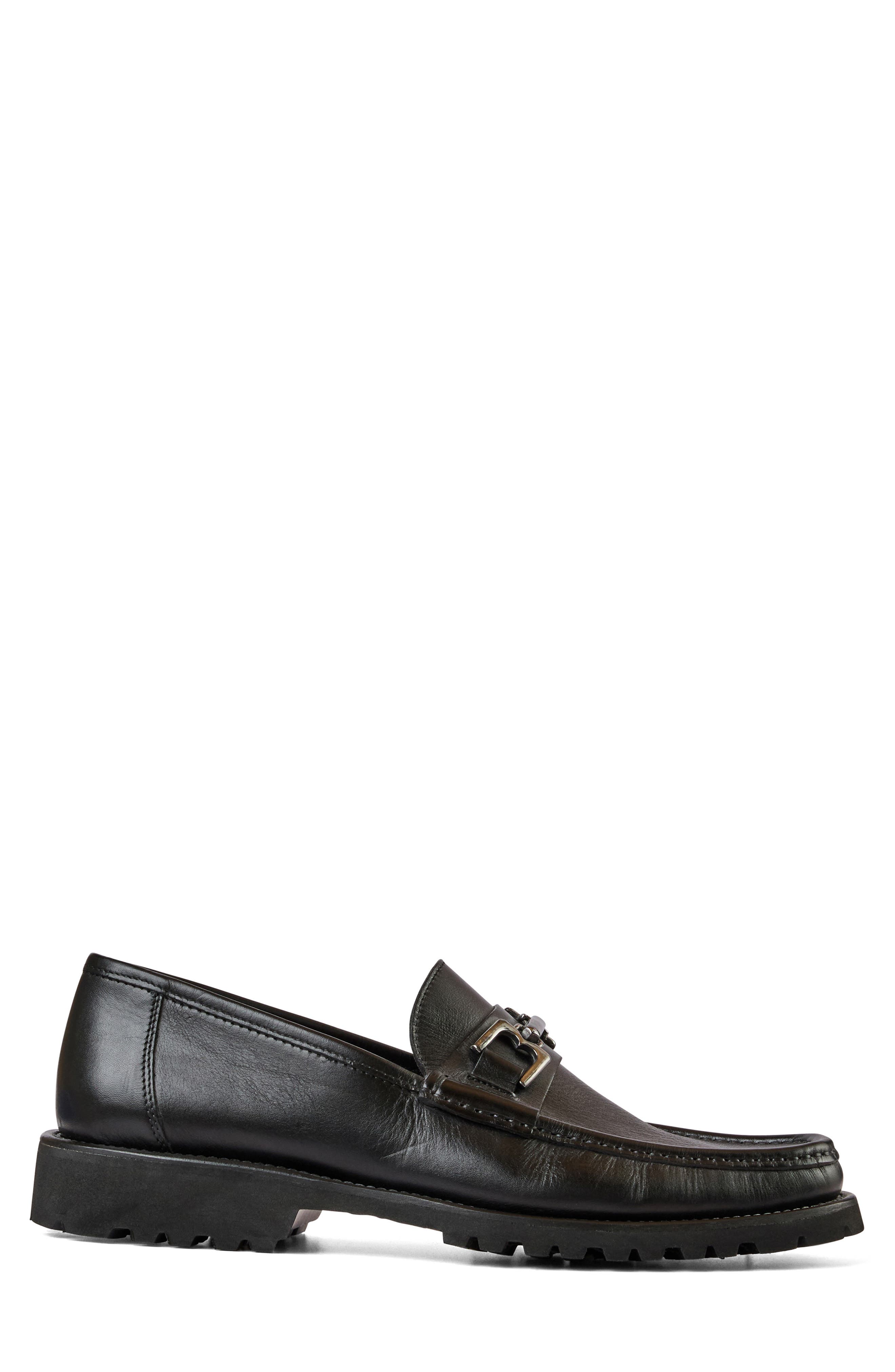 Bruno Magli Rocky Bit Loafer, Alternate, color, Black