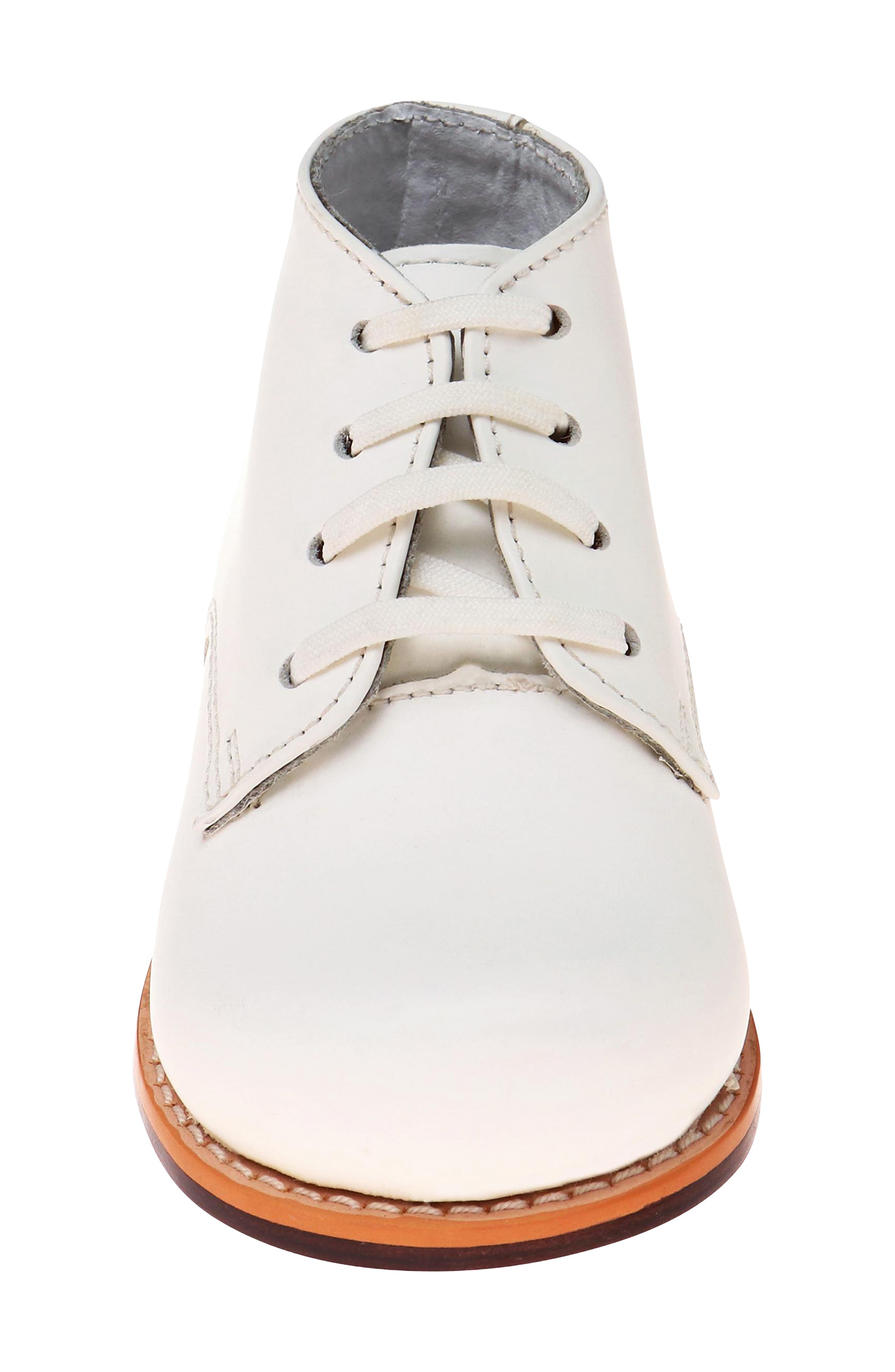 Kids' Lace-Up Boot, Alternate, color, WHITE
