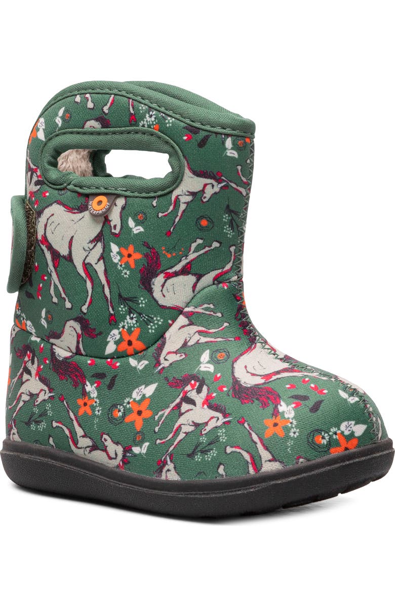 Bogs Baby Bogs II Unicorn Awesome Insulated Waterproof Boot, Main, color,