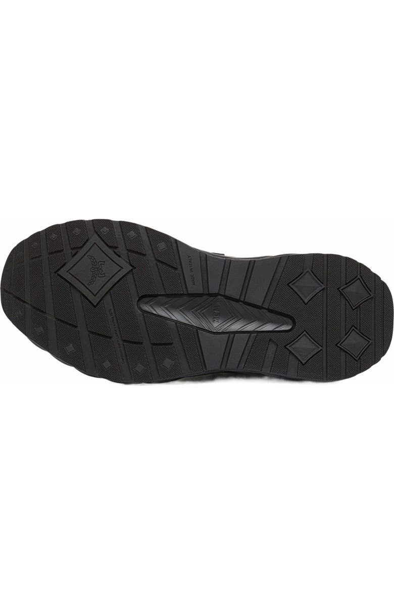 MCM Skywander Lo Sneakers in Calf Suede and Leather, Alternate, color,