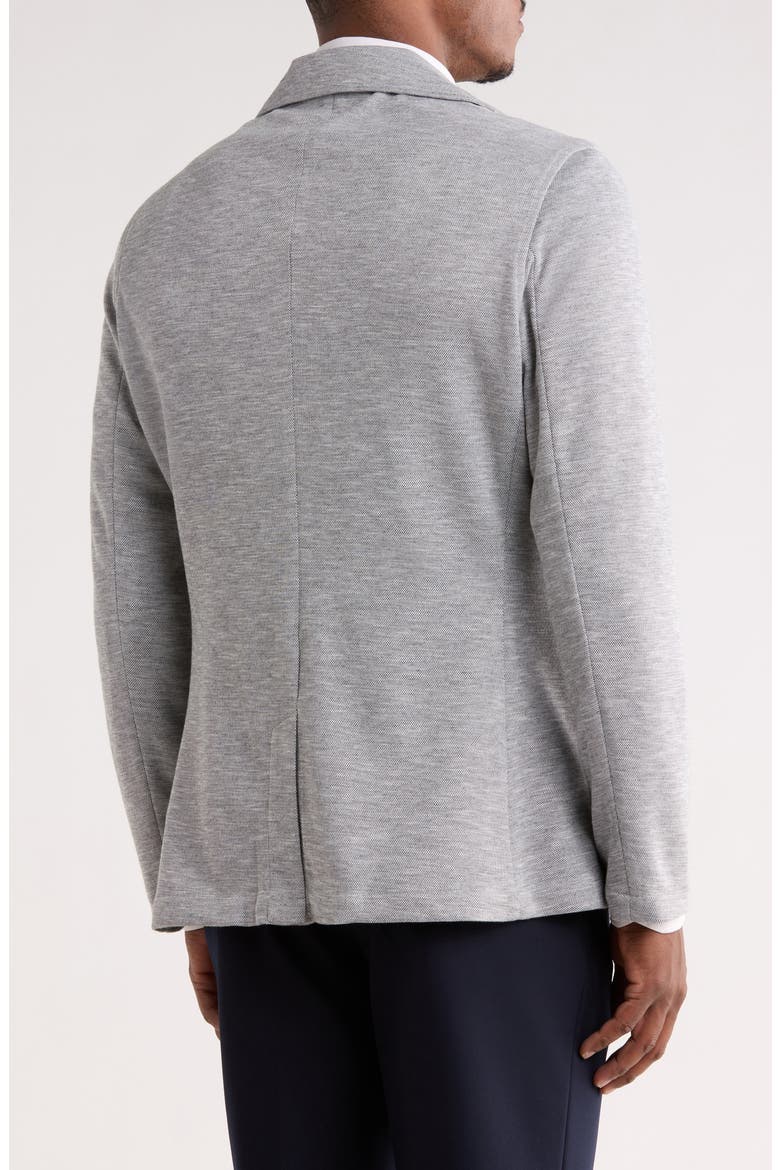 Jersey Blazer, Alternate, color, GREY