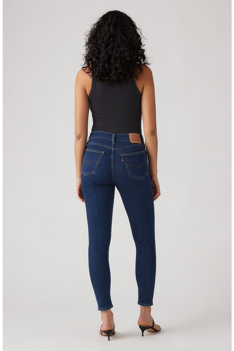 721 High Waist Ankle Skinny Jeans, Alternate, color, ETERNAL INDIGO DRK B