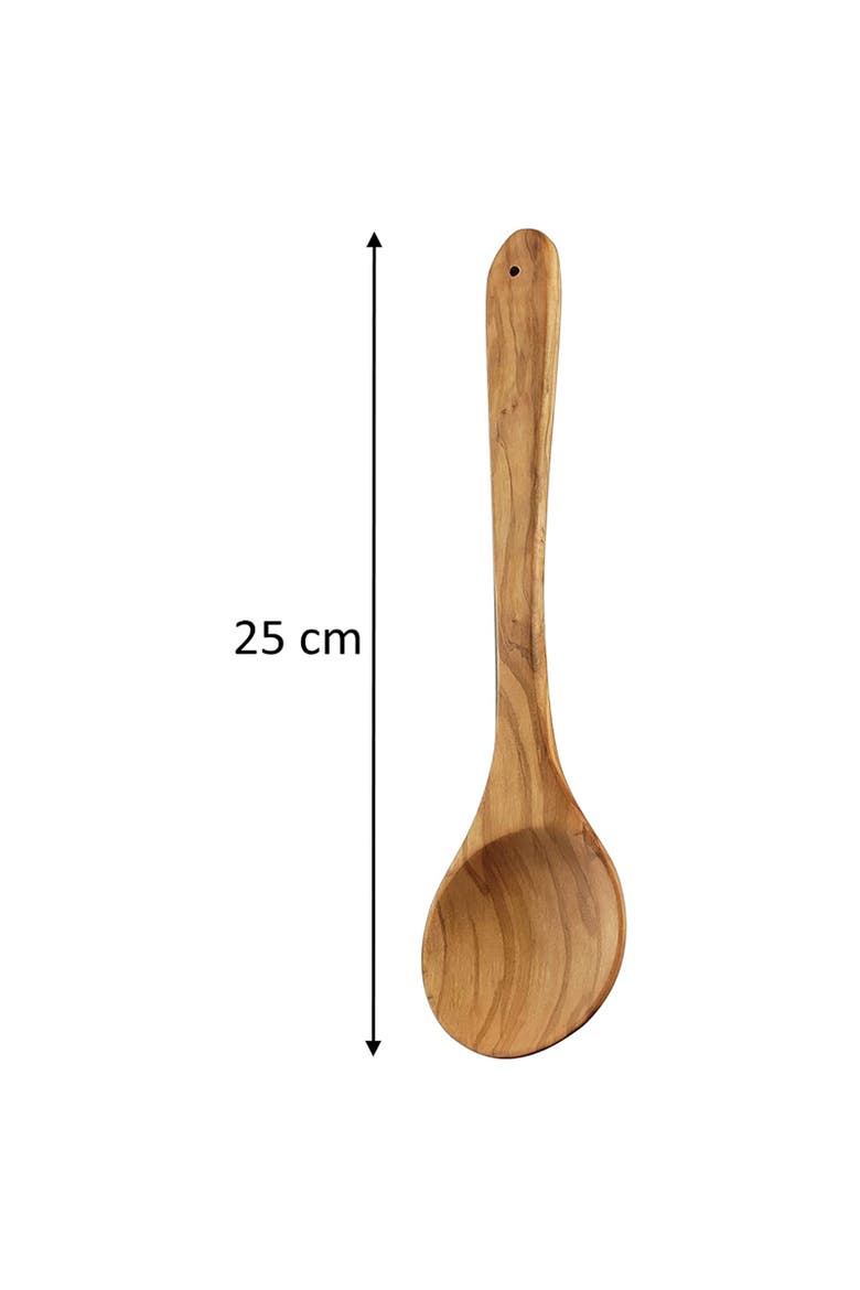Cilio Toscana Olivewood Cooking Spoon, 9.8-Inch, Alternate, color, Brown