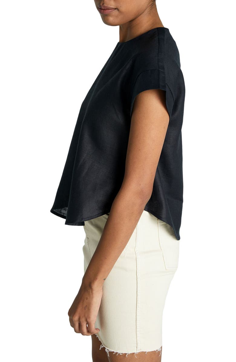 Reistor Women's Sandcastles Saturday Top - White - XL, Main, color, Black