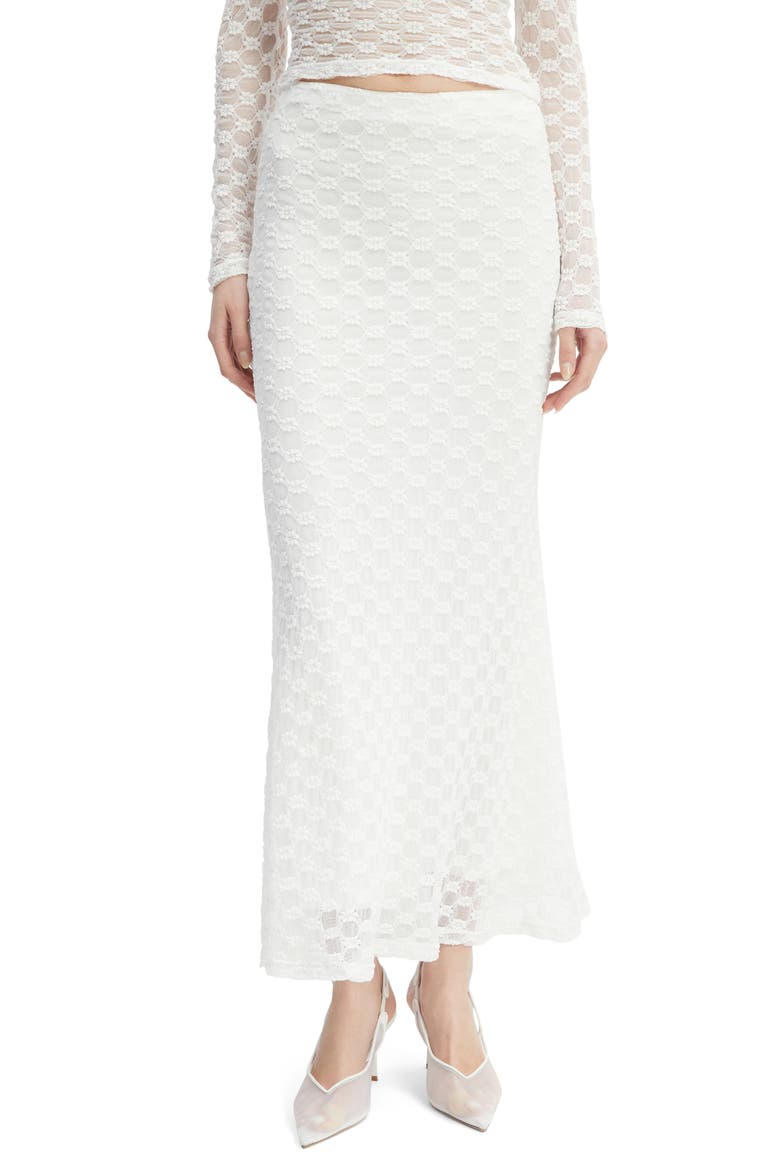 Adoni Floral Lace Maxi Skirt, Main, color, ORCHID WHITE