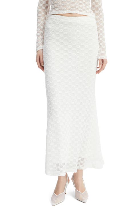 Adoni Floral Lace Maxi Skirt