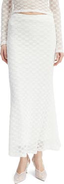 Bardot Adoni Floral Lace Maxi Skirt