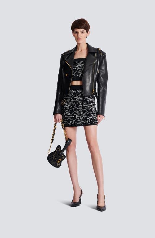 Balmain Top With Metal Open Back Slider