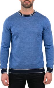 Maceoo Merino Wool Crewneck Sweater