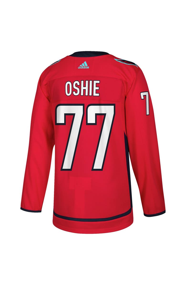adidas Men's adidas TJ Oshie Red Washington Capitals Authentic Player Jersey, Alternate, color,