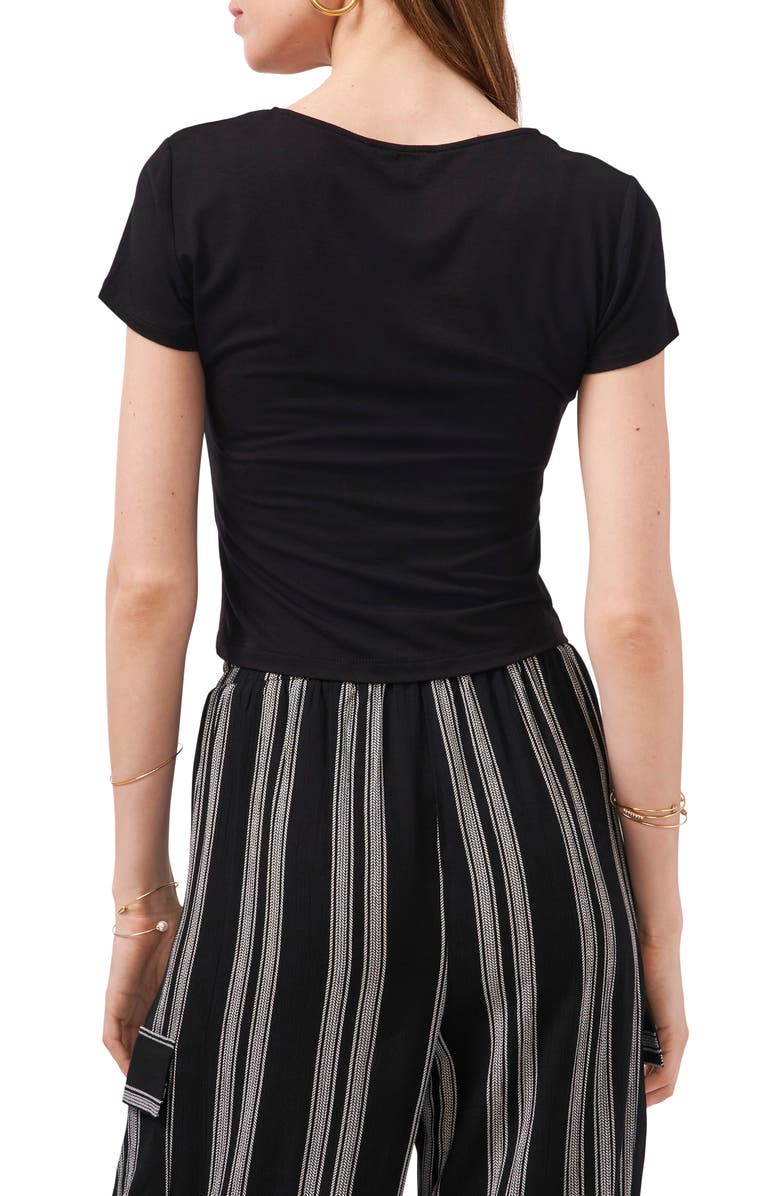 1.STATE Ruched Front Crop Top, Alternate, color, 