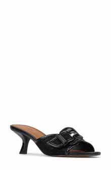 Donald Pliner Buckle Mule
